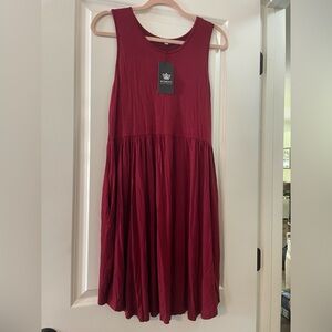 NWOT summer tank dress.  It has pockets!  Size XL.